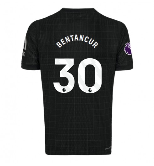 Tottenham Hotspur Rodrigo Bentancur #30 Bortedrakt 2025-26 Korte ermer Tottenham Hotspur Rodrigo Bentancur #30 Bortedrakt 2025-26 Korte ermer
